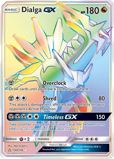 Dialga GX (Secret Rare) (164/156) [Sun & Moon: Ultra Prism]