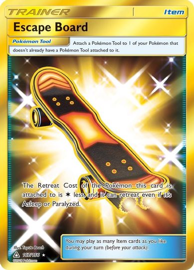 Escape Board (Secret Rare) (167/156) [Sun & Moon: Ultra Prism]