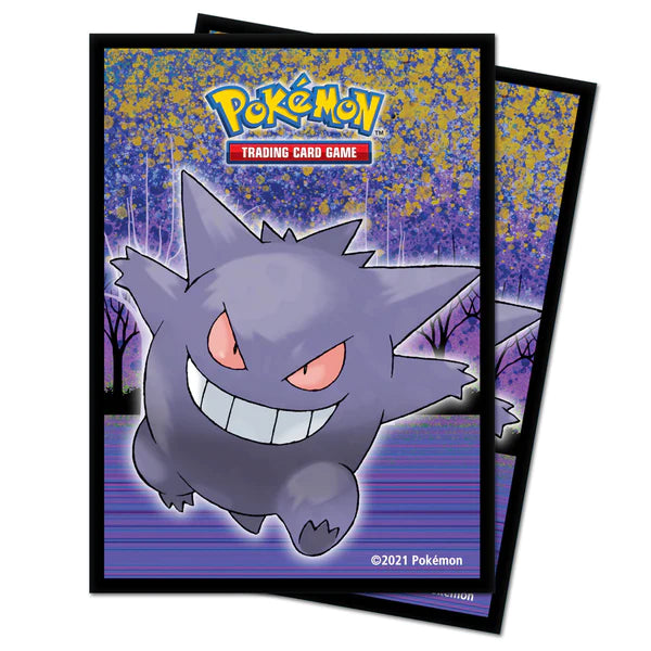 Ultra Pro Deck Protector Sleeves: Pokémon - Haunted Hollow Gengar (65ct)