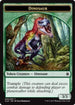 Dinosaur // Treasure Double-sided Token [Ixalan]