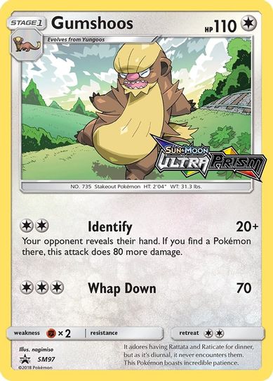 Gumshoos - SM (Prerelease Promo) (SM97) [SM Promos]