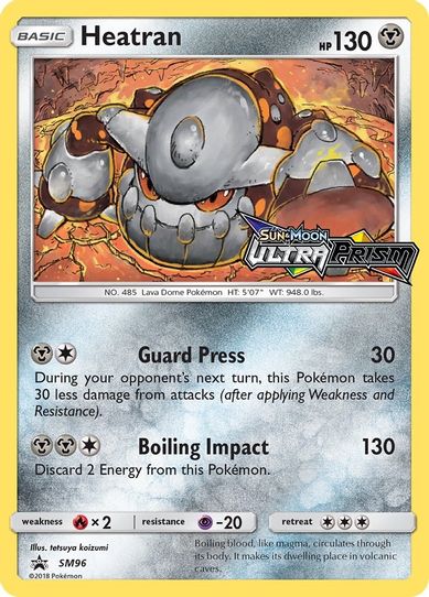 Heatran - SM (Prerelease Promo) (SM96) [SM Promos]