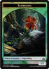 Illusion // Saproling Double-sided Token (3) [FNM Promos]