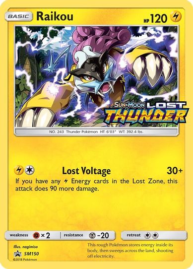 Raikou - SM (Prerelease Promo) (SM150) [SM Promos]