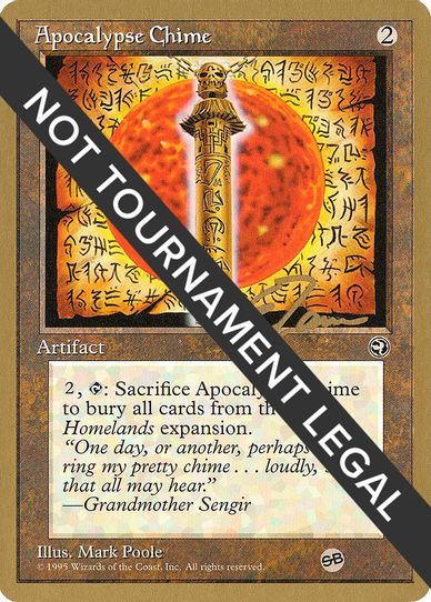 Apocalypse Chime - Eric Tam (HML) (SB) [World Championship Decks]