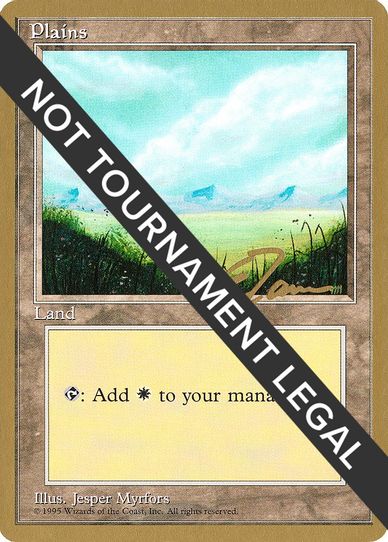 Plains (A) - Eric Tam (ED) [World Championship Decks]