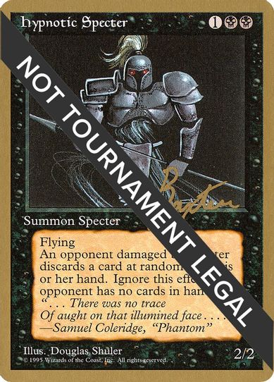 Hypnotic Specter - George Baxter (ED) [World Championship Decks]