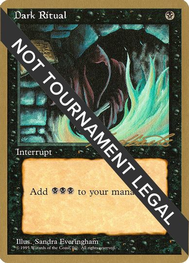 Dark Ritual - Leon Lindback (ED) [World Championship Decks]