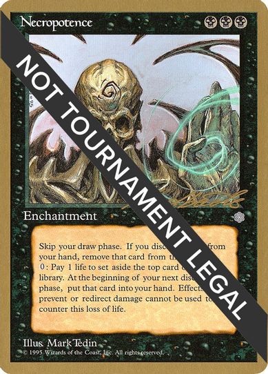 Necropotence - Leon Lindback (ICE) [World Championship Decks]