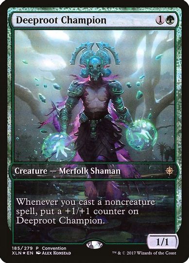 Deeproot Champion ( Convention Exclusive) (185) [Media Promos]