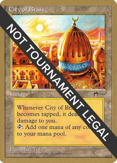 City of Brass - Mark Justice (ARN) [World Championship Decks]