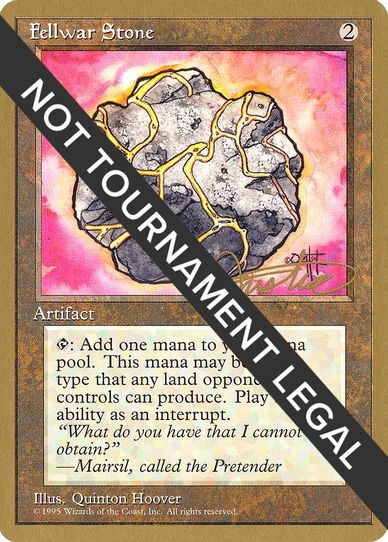 Fellwar Stone - Mark Justice (ED) [World Championship Decks]
