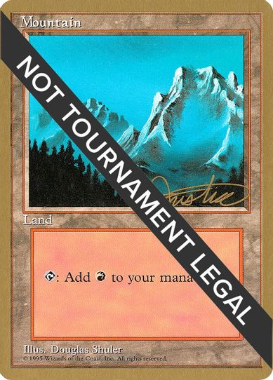 Mountain (B) - Mark Justice (ED) [World Championship Decks]