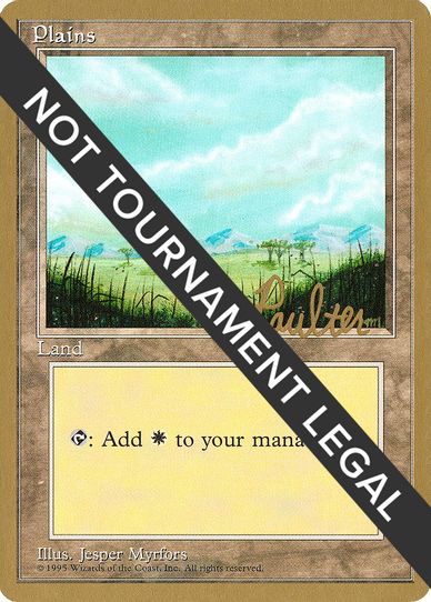 Plains (B) - Preston Poulter (ED) [World Championship Decks]