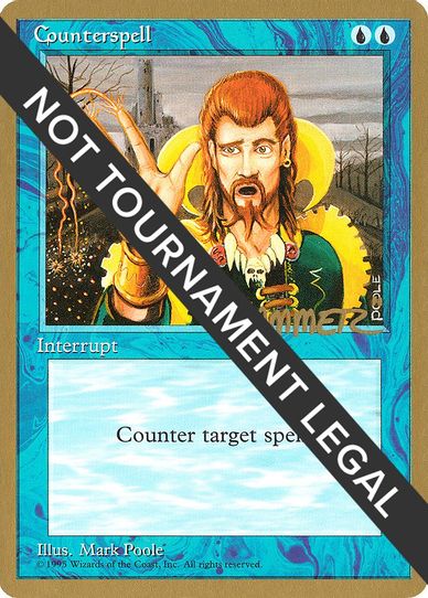 Counterspell - Shawn "Hammer" Regnier (ED) [World Championship Decks]