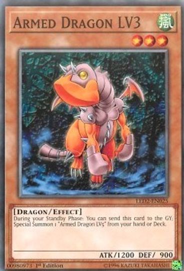 Armed Dragon LV (LED2-EN025) [Legendary Duelists: Ancient Millennium]