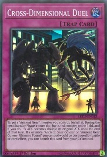 Cross-Dimensional Duel (LED2-EN033) [Legendary Duelists: Ancient Millennium]