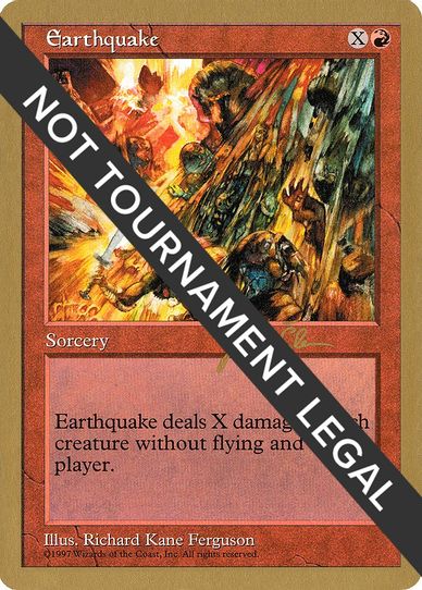 Earthquake - Jakub Slemr (ED) [World Championship Decks]