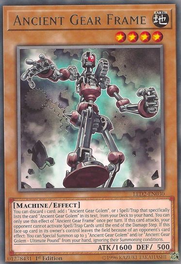 Ancient Gear Frame (LED2-EN030) [Legendary Duelists: Ancient Millennium]