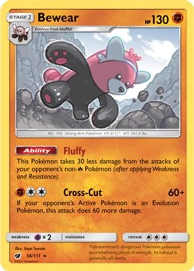Bewear (Prerelease Kit Exclusive) (56/203) [Deck Exclusives]