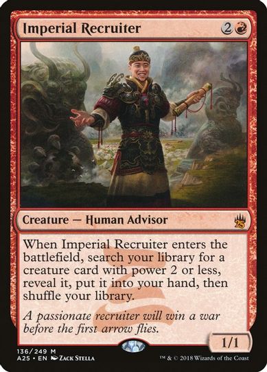 Imperial Recruiter (136) [Masters 25]