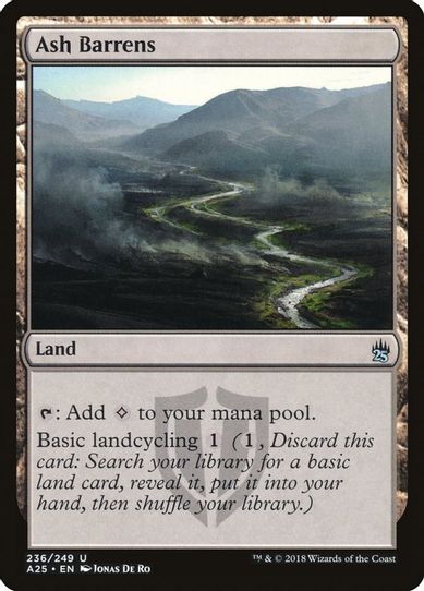 Ash Barrens (236) [Masters 25]