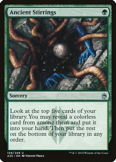 Ancient Stirrings (159) [Masters 25]