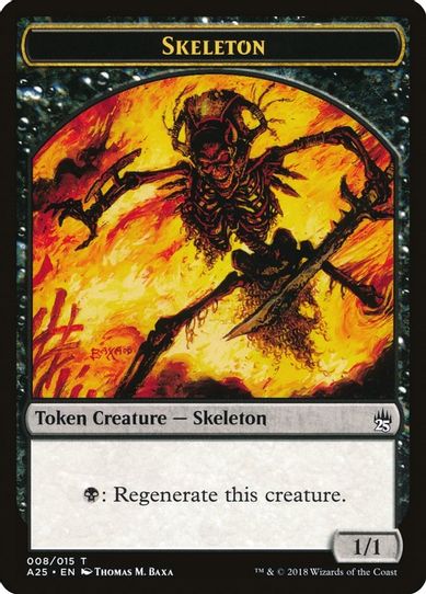 Skeleton Token (8) [Masters 25]