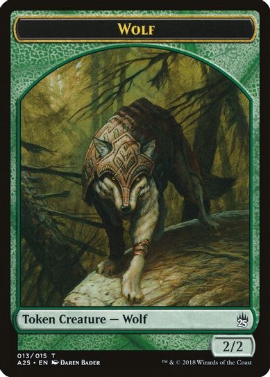 Wolf Token (13) [Masters 25]