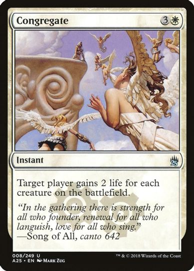 Congregate (8) [Masters 25]