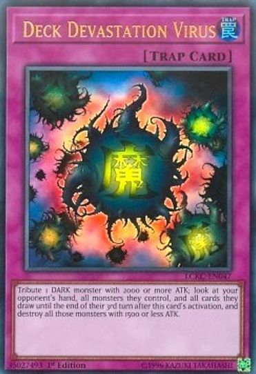 Deck Devastation Virus (LCKC-EN047) [Legendary Collection Kaiba]