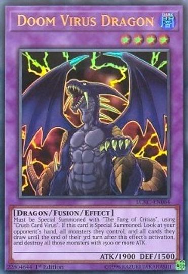 Doom Virus Dragon (LCKC-EN064) [Legendary Collection Kaiba]