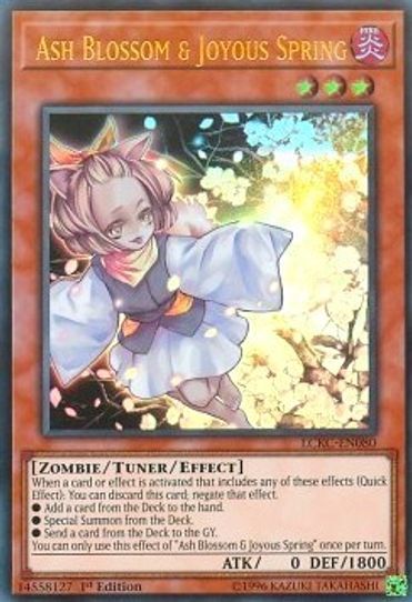Ash Blossom & Joyous Spring (LCKC-EN080) [Legendary Collection Kaiba]