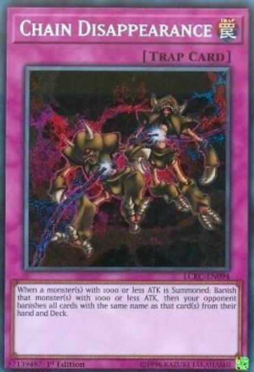 Chain Disappearance (LCKC-EN094) [Legendary Collection Kaiba]