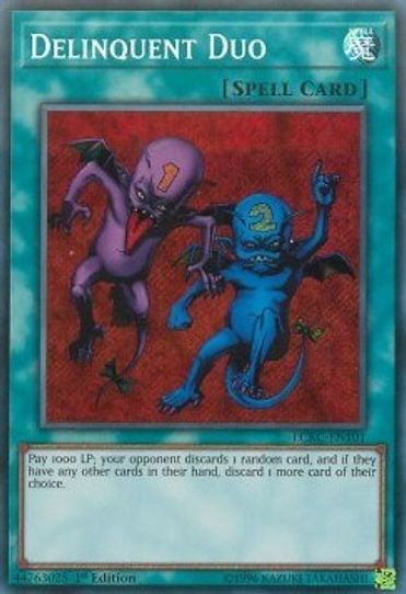 Delinquent Duo (LCKC-EN101) [Legendary Collection Kaiba]