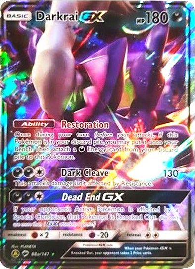 Darkrai GX (88a) [Alternate Art Promo]