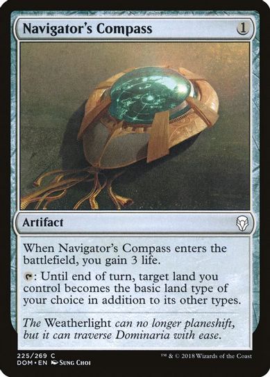 Navigator's Compass (225) [Dominaria]