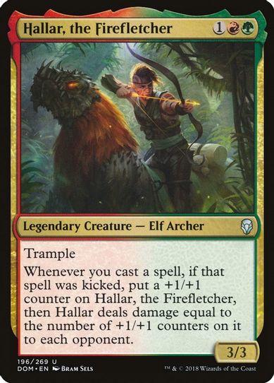 Hallar, the Firefletcher (196) [Dominaria]