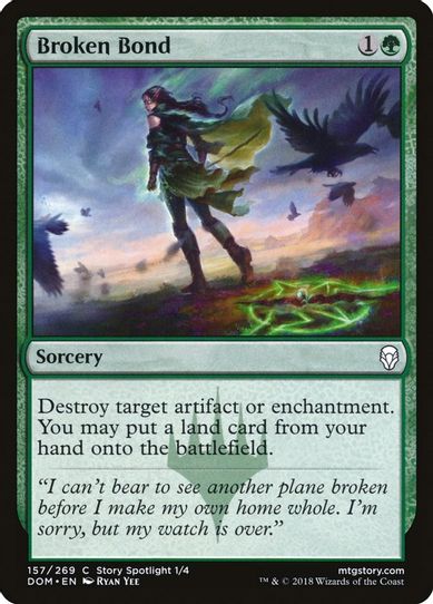 Broken Bond (157) [Dominaria]