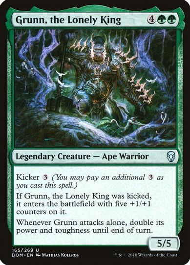 Grunn, the Lonely King (165) [Dominaria]