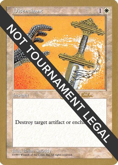 Disenchant - Janosch Kuhn (ED) [World Championship Decks]