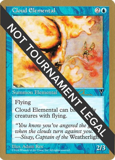 Cloud Elemental - Paul McCabe (VIS) [World Championship Decks]