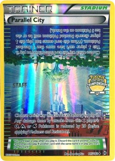 Parallel City 145/162 (Championship Promo) [Staff] [League & Championship Cards]