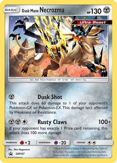 Dusk Mane Necrozma - SM (SM107) [SM Promos]