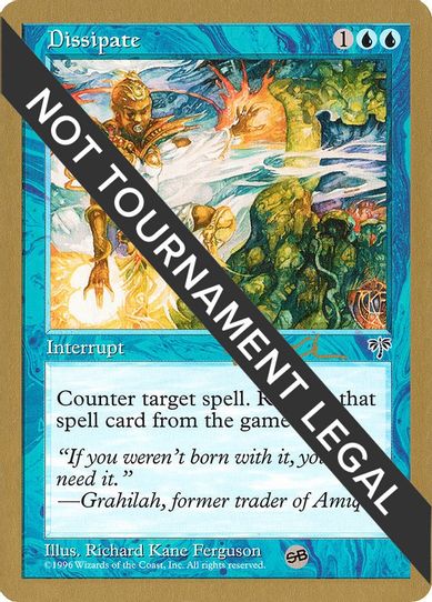 Dissipate - Paul McCabe (MIR) (SB) [World Championship Decks]