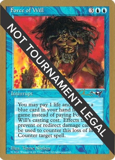 Force of Will - Paul McCabe (ALL) [World Championship Decks]