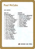 Paul McCabe Decklist Card [World Championship Decks]