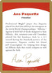 Aeo Paquette Biography Card [World Championship Decks]