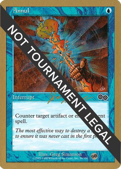 Annul - Jon Finkel (USG) (SB) [World Championship Decks]