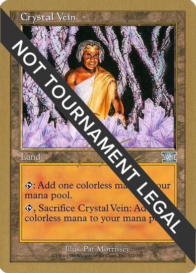 Crystal Vein - Jon Finkel (ED) [World Championship Decks]